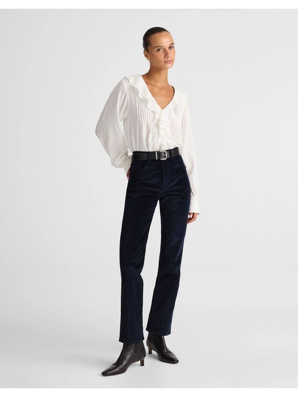 NWT Madewell The Longline Straight Pant in Corduroy - Size 31 - MSRP $138‎